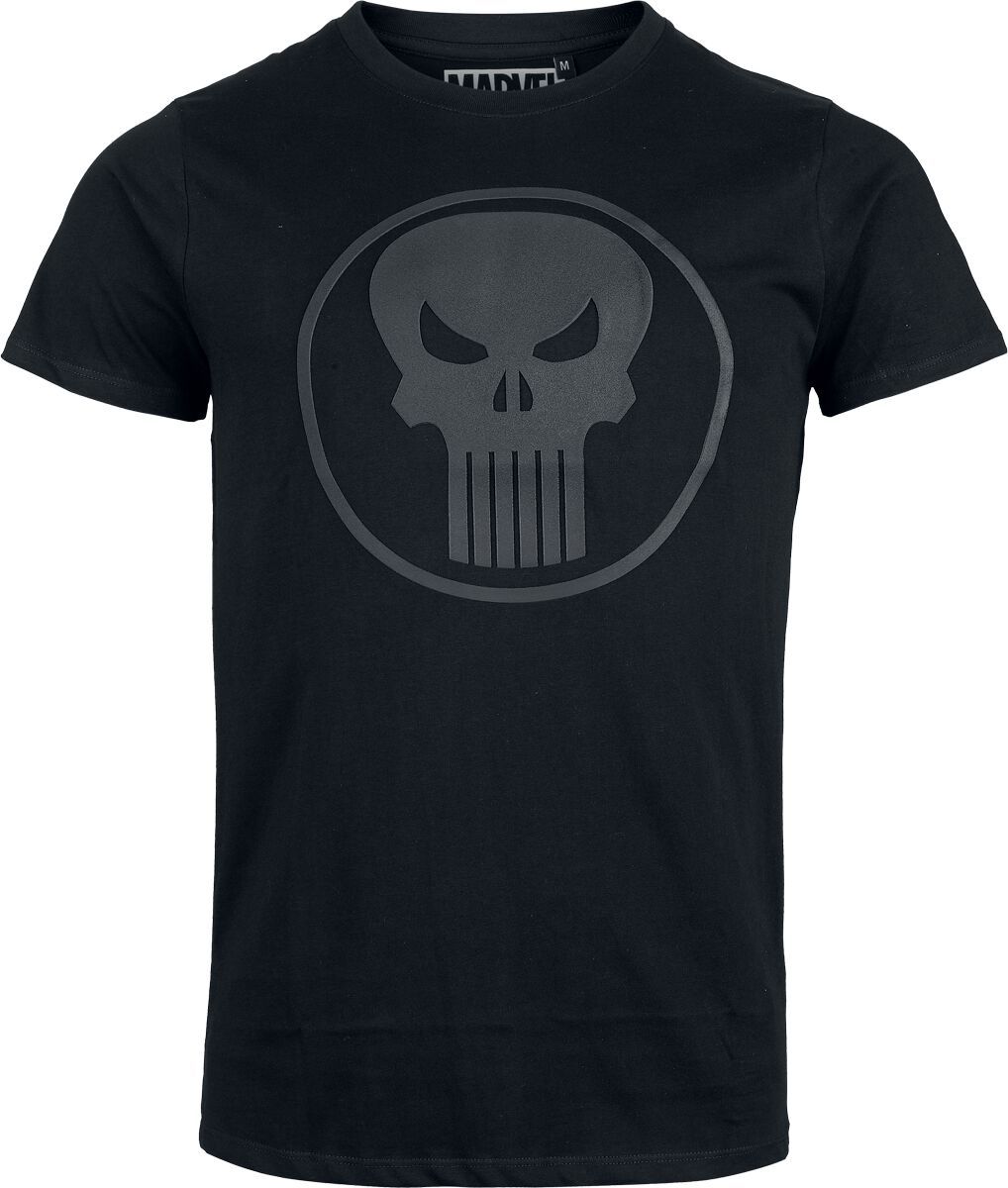 The Punisher Skull Logo Tričko černá - Merchstore.cz The Punisher Skull Logo Tričko černá - Merchstore.cz