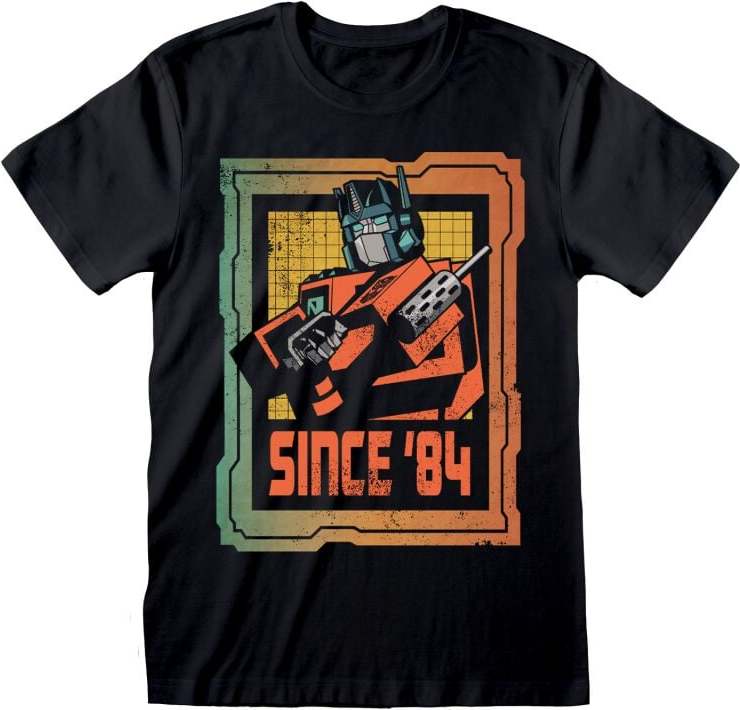 Transformers Since 84 Tričko černá - Merchstore.cz Transformers Since 84 Tričko černá - Merchstore.cz
