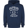 University Oxford - ATHL Club Mikina s kapucí modrá - Merchstore.cz