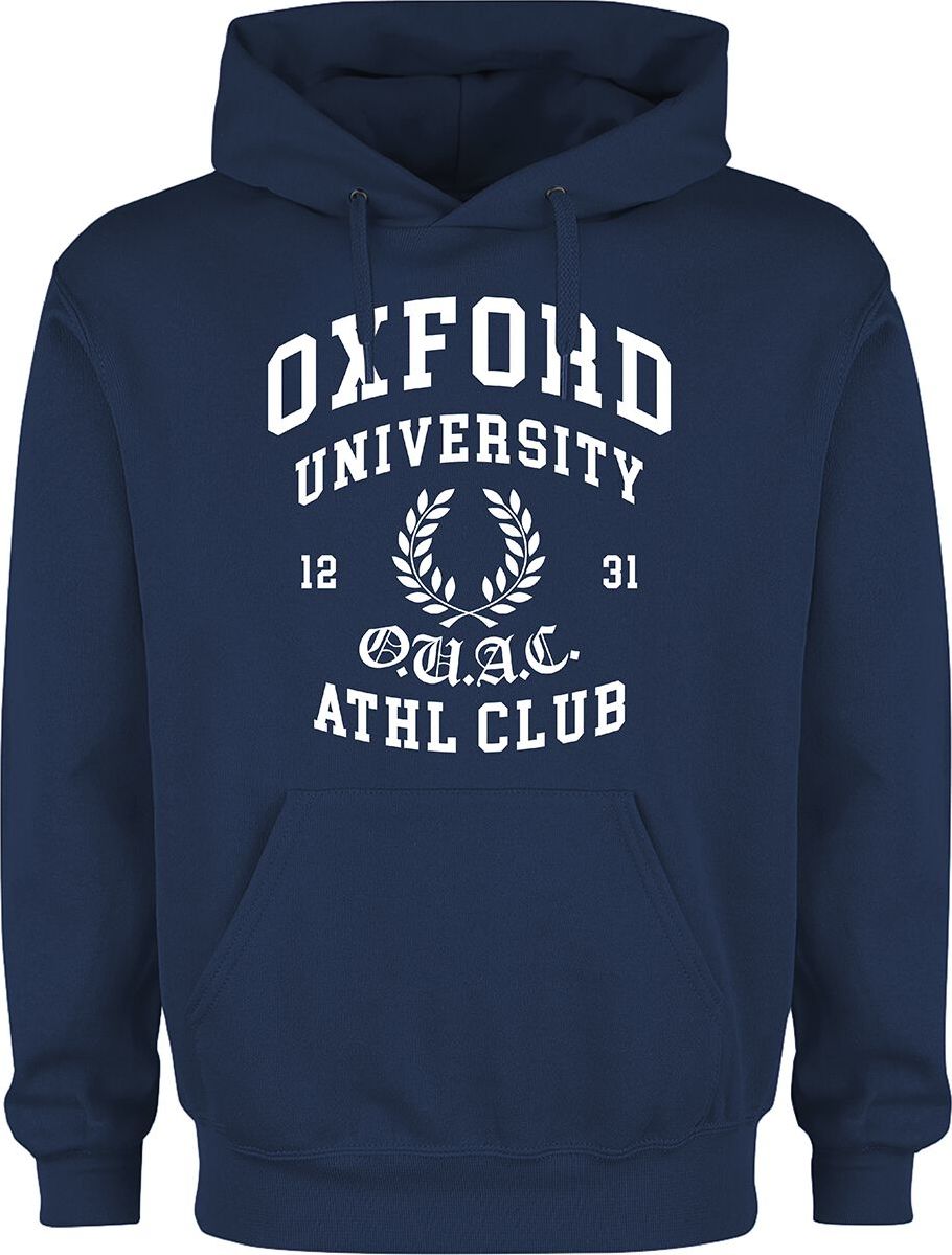 University Oxford - ATHL Club Mikina s kapucí modrá - Merchstore.cz University Oxford - ATHL Club Mikina s kapucí modrá - Merchstore.cz