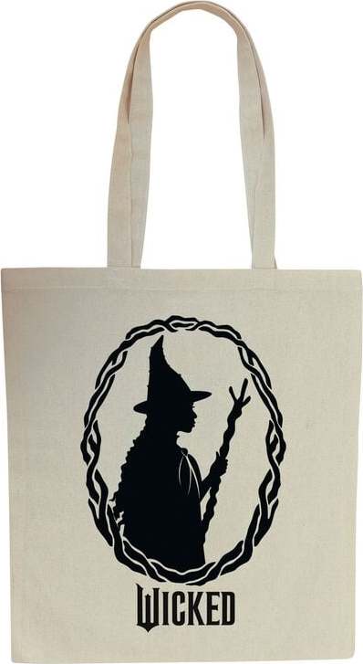 Wicked Elphaba Plátená taška bílá - Merchstore.cz Wicked Elphaba Plátená taška bílá - Merchstore.cz