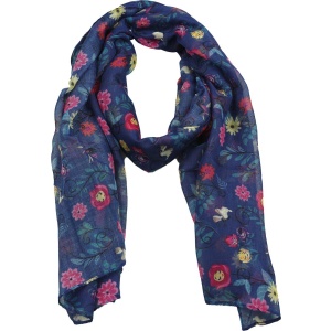 Alice in Wonderland Colorful Flowers Šátek/šála vícebarevný - Merchstore.cz