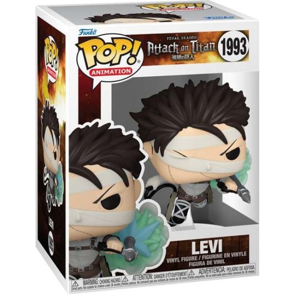 Attack On Titan Vinylová figurka č.1993 Levi Sberatelská postava standard - Merchstore.cz