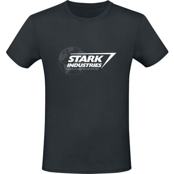 Avengers Stark Industries Tričko černá - Merchstore.cz