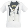 Batman Halenka Tričko bílá - Merchstore.cz