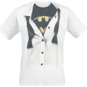 Batman Halenka Tričko bílá - Merchstore.cz