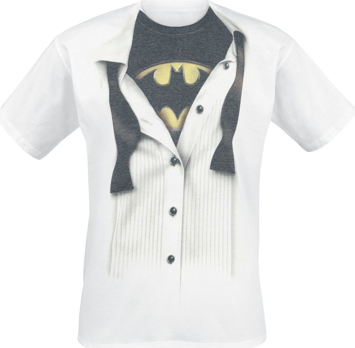 Batman Halenka Tričko bílá - Merchstore.cz Batman Halenka Tričko bílá - Merchstore.cz