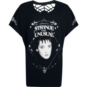 Beetlejuice Strange And Unusual - Oversize Dámské tričko černá - Merchstore.cz