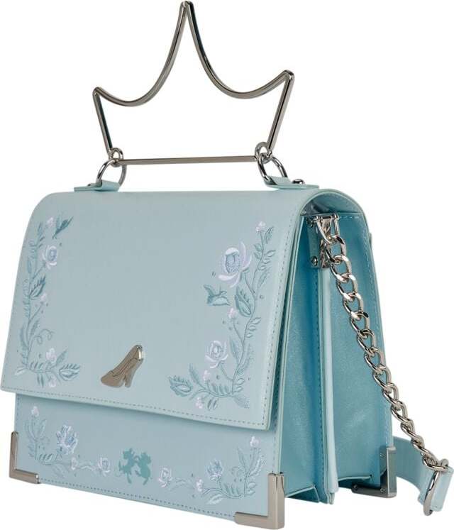 Cinderella Loungefly - Cinderella Kabelka světle modrá - Merchstore.cz Cinderella Loungefly - Cinderella Kabelka světle modrá - Merchstore.cz