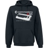 Commodore 64 64K RAM Hoodie Mikina s kapucí černá - Merchstore.cz