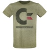Commodore 64 C64 Logo - Vintage Tričko smíšená