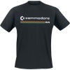 Commodore 64 Tričko Commodore Logo Tričko černá - Merchstore.cz