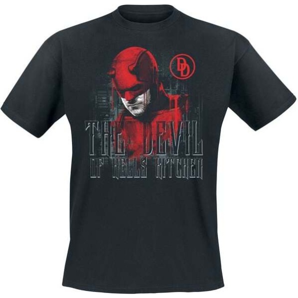 Daredevil The Devil Of Hells Kitchen Tričko černá - Merchstore.cz