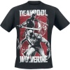 Deadpool Deadpool And Wolverine Tričko černá - Merchstore.cz