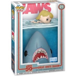 Der weisse Hai Vinylová figurka č.21 Shark (VHS Cover) Sberatelská postava standard - Merchstore.cz