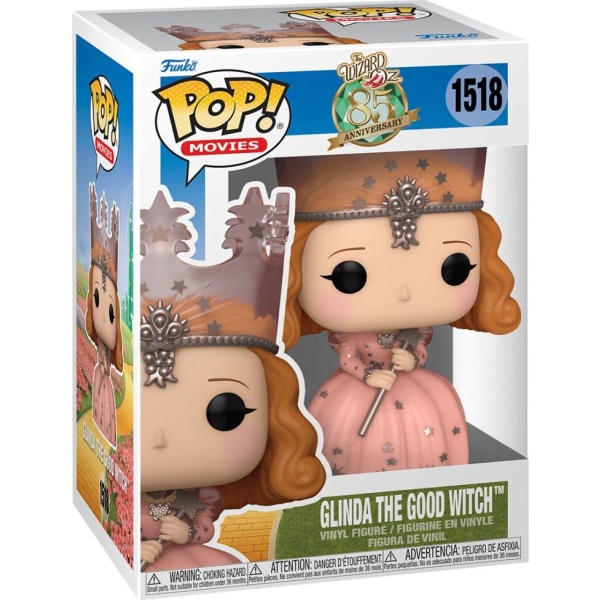Der Zauberer von Oz Vinylová figurka č.1518 Glinda The Witch of the North Sberatelská postava vícebarevný - Merchstore.cz