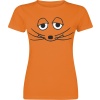 Die Sendung mit der Maus Die Maus Dámské tričko oranžová - Merchstore.cz