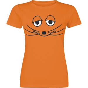 Die Sendung mit der Maus Die Maus Dámské tričko oranžová - Merchstore.cz