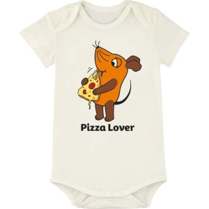 Die Sendung mit der Maus Die Maus - Future Pizza Lover body bílá - Merchstore.cz