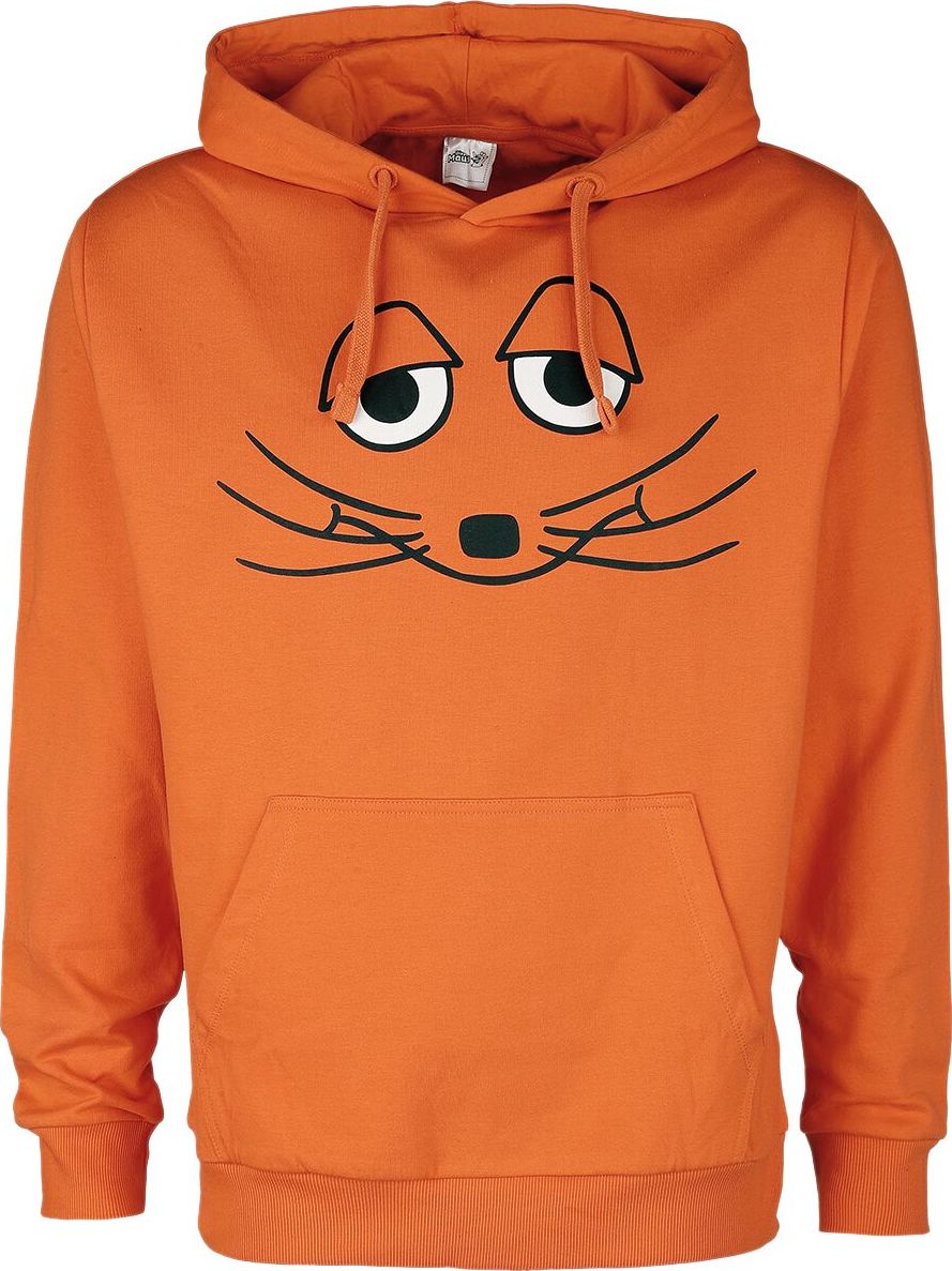 Die Sendung mit der Maus Die Maus Mikina s kapucí oranžová - Merchstore.cz Die Sendung mit der Maus Die Maus Mikina s kapucí oranžová - Merchstore.cz