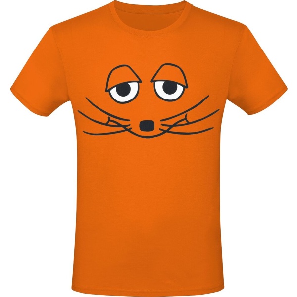 Die Sendung mit der Maus Die Maus Tričko oranžová - Merchstore.cz