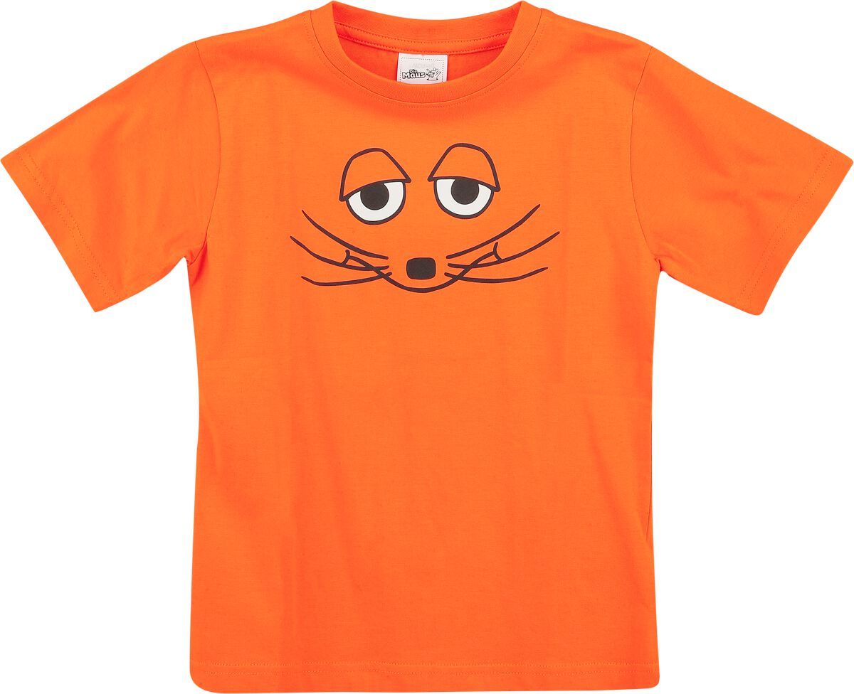 Die Sendung mit der Maus Kids - The Mouse detské tricko oranžová - Merchstore.cz