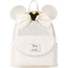 Disney Loungefly - Wedding Backpack Batoh bílá/zlatá - Merchstore.cz