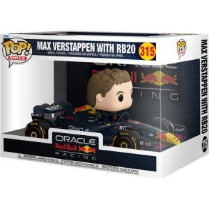 Formel 1 Max Verstappen with RB20 (Pop Rides! Super Deluxe) Vinyl Figur 315 Sberatelská postava standard - Merchstore.cz