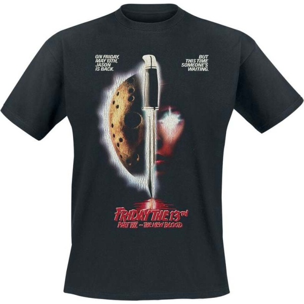 Friday The 13th Friday 13th New Blood Tričko černá - Merchstore.cz