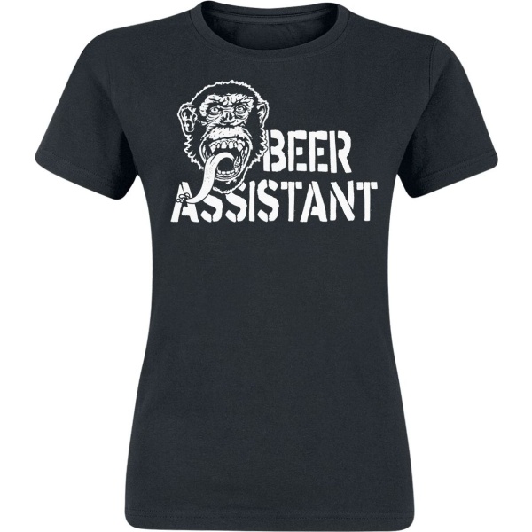 Gas Monkey Garage Beer Assistant Dámské tričko černá - Merchstore.cz