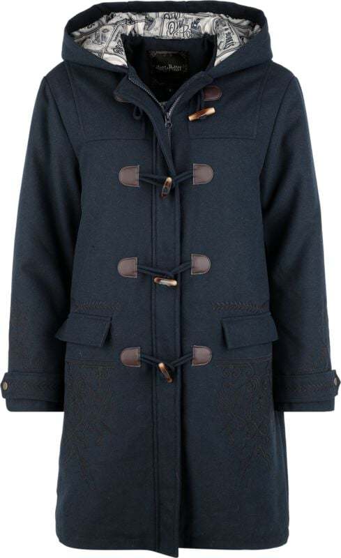 Harry Potter Dámský kabát mořská - Merchstore.cz Harry Potter Dámský kabát mořská - Merchstore.cz