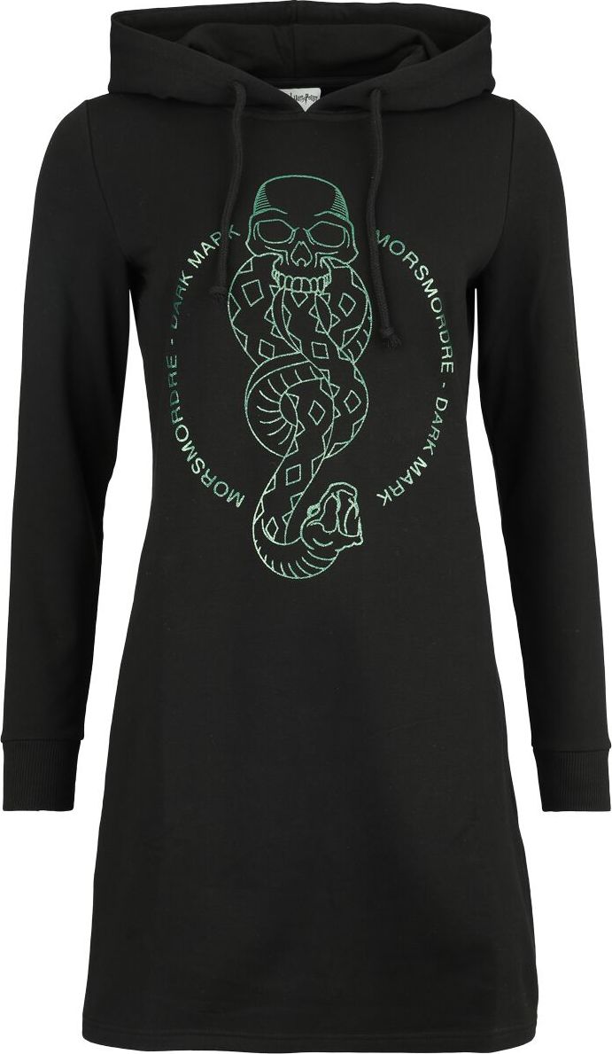 Harry Potter Dark Mark Šaty s kapucí černá - Merchstore.cz Harry Potter Dark Mark Šaty s kapucí černá - Merchstore.cz