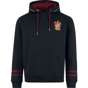 Harry Potter Gryffindor- Hauswappen Mikina s kapucí černá - Merchstore.cz