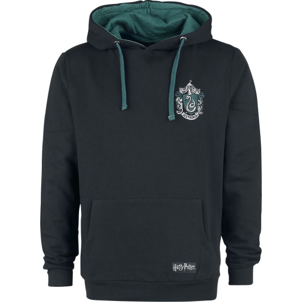 Harry Potter Slytherin Mikina s kapucí černá - Merchstore.cz