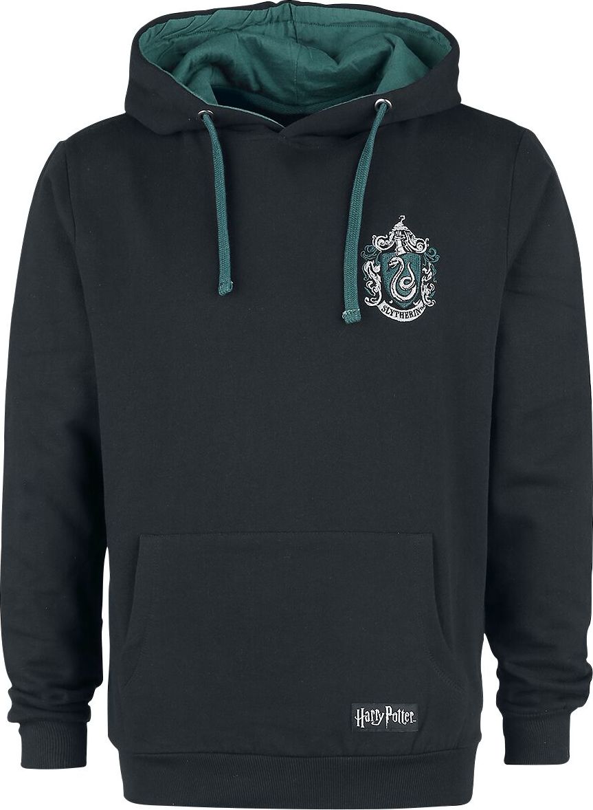 Harry Potter Slytherin Mikina s kapucí černá - Merchstore.cz Harry Potter Slytherin Mikina s kapucí černá - Merchstore.cz