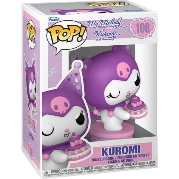 Hello Kitty Vinylová figurka č.108 Kuromi Sberatelská postava standard - Merchstore.cz