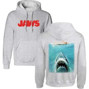 Jaws Jaws - Poster Mikina s kapucí prošedivelá - Merchstore.cz