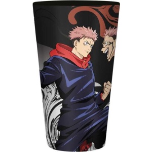 Jujutsu Kaisen Itadori & Sukuna sklenicka vícebarevný - Merchstore.cz