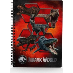 Jurassic Park 3D notes Jurassic World - Carnivorous Poznámkový blok vícebarevný - Merchstore.cz
