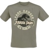 Jurassic Park Park Ranger Tričko khaki - Merchstore.cz