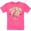 KPop Demon Hunters Huntrix Mira Tričko fuchsie - Merchstore.cz