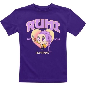 KPop Demon Hunters Huntrix Rumi Tričko šeríková - Merchstore.cz