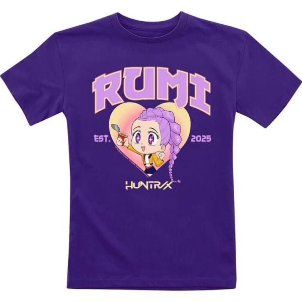 KPop Demon Hunters Huntrix Rumi Tričko šeríková - Merchstore.cz