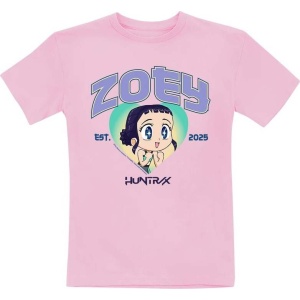 KPop Demon Hunters Huntrix Zoey Tričko růžová - Merchstore.cz