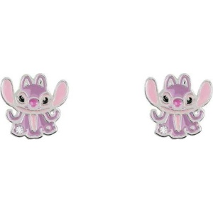 Lilo & Stitch Angel náušnice stríbrná - Merchstore.cz