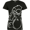 Lilo & Stitch Heart Shine Dámské tričko černá - Merchstore.cz