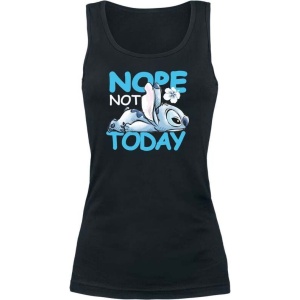 Lilo & Stitch Nope Not Today Dámský top černá - Merchstore.cz