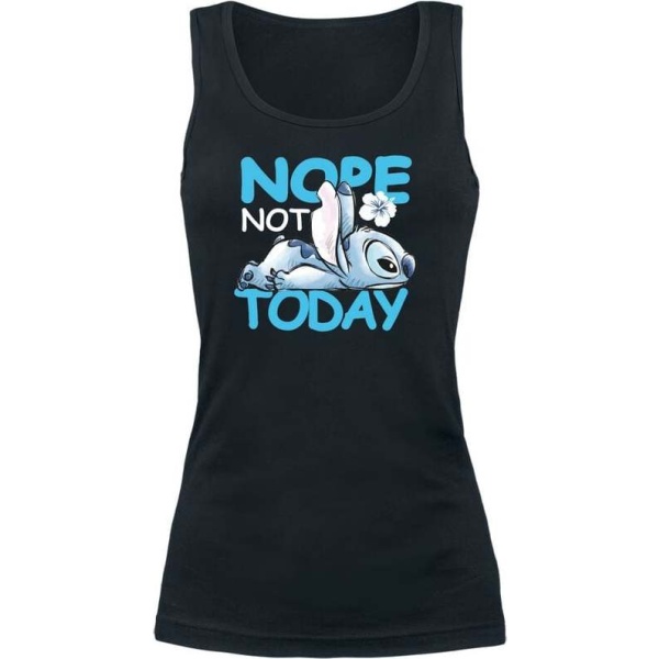Lilo & Stitch Nope Not Today Dámský top černá - Merchstore.cz