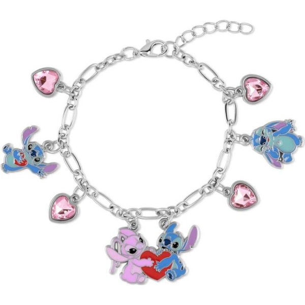 Lilo & Stitch Stitch and Angel náramek vícebarevný - Merchstore.cz