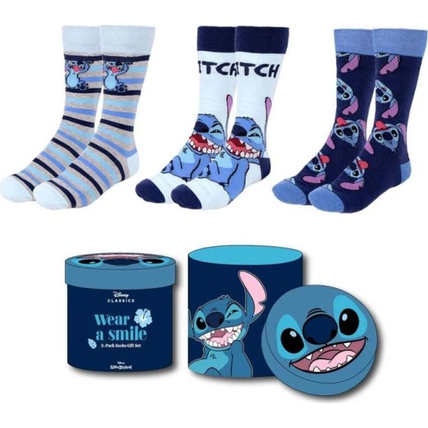 Lilo & Stitch Stitch Ponožky vícebarevný - Merchstore.cz